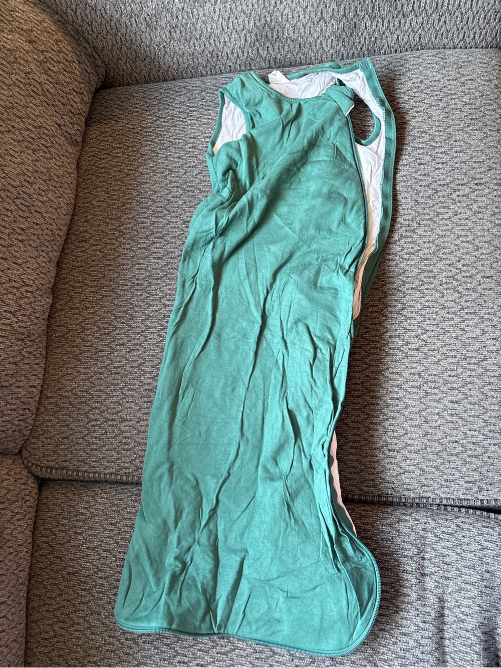 Kyte Baby Teal Baby Sleep Sack 12-18 month 1.0 tog bamboo